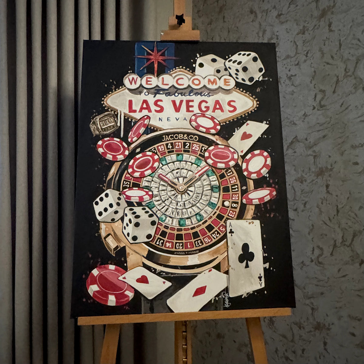 “Las Vegas” 1 of 1 Painting