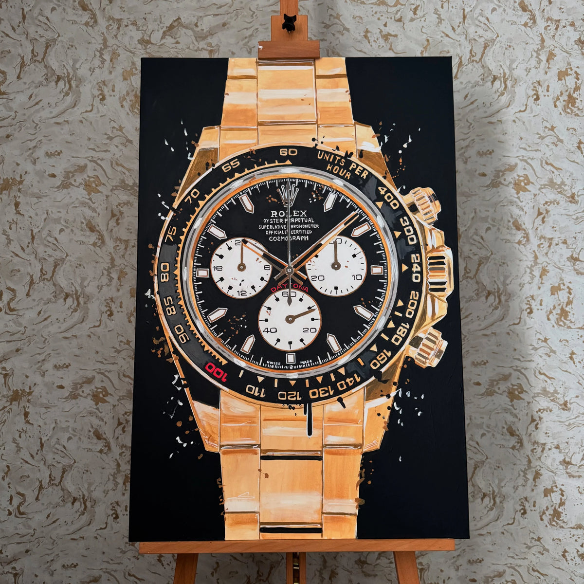 Le Mans Gold 1 of 1 Painting