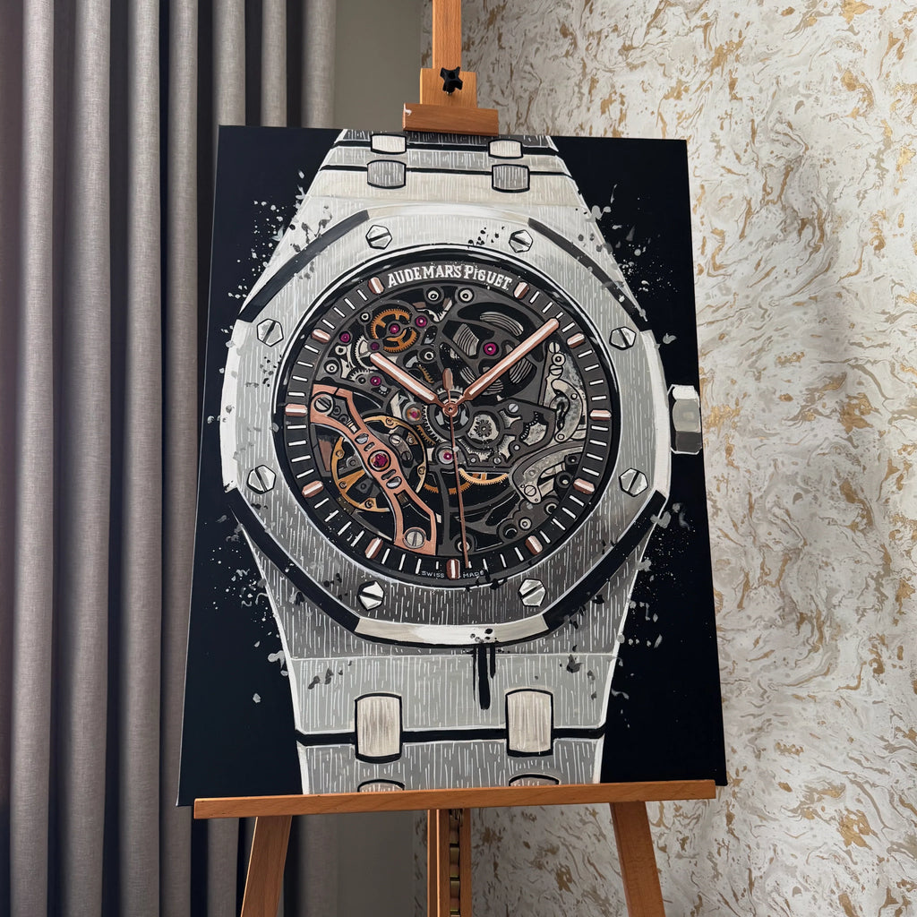 AP Skeleton Steel 1 of 1 Painting