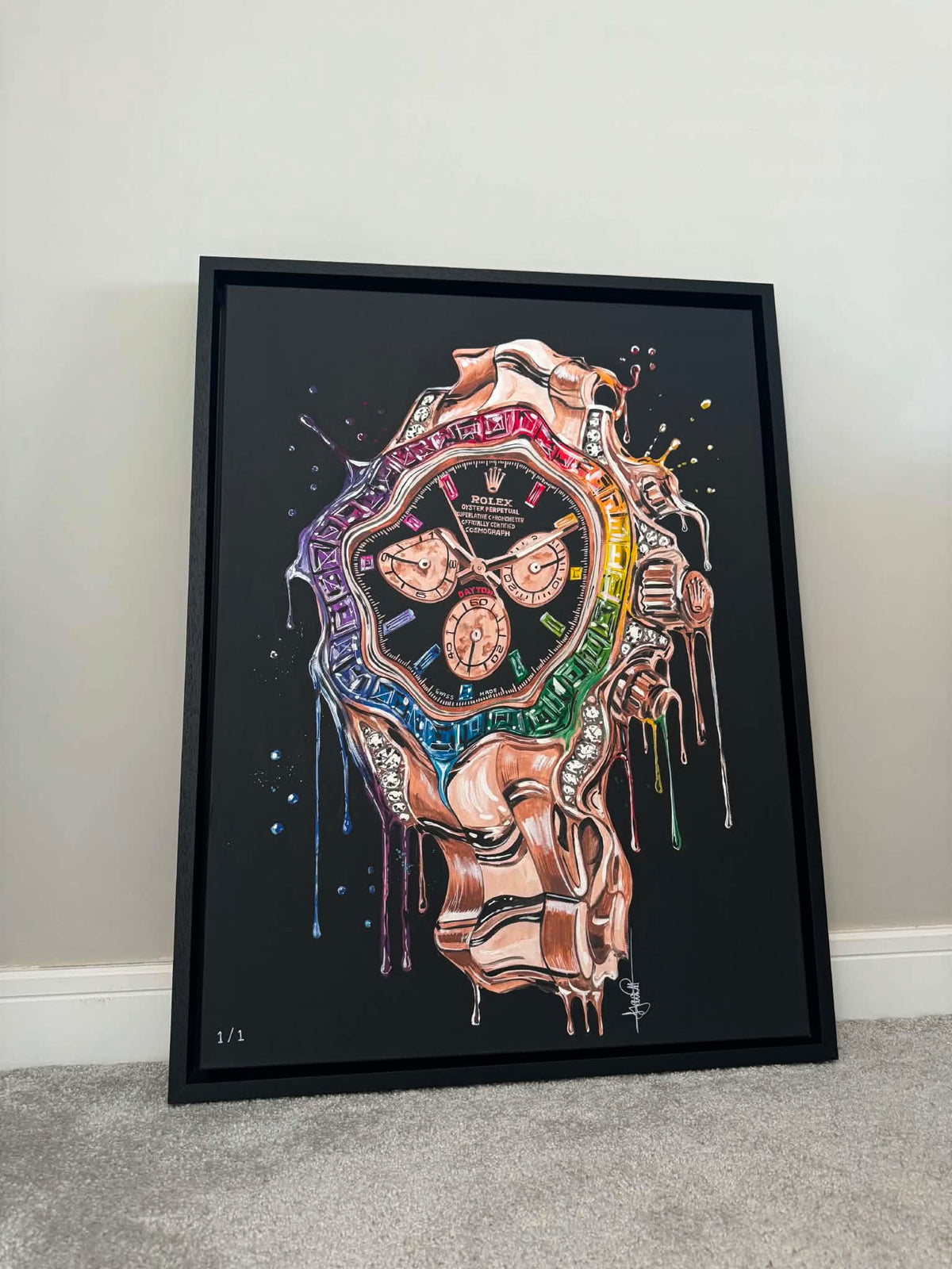 Rainbow Daytona 1 of 1 Painting
