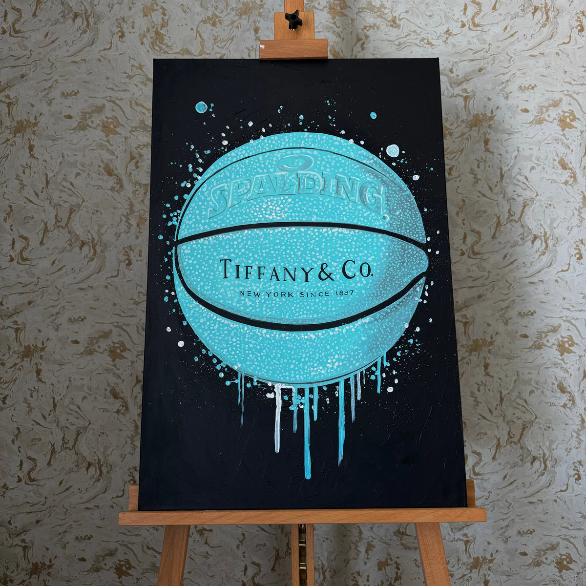Tiffany Basketball 1 of 1 Painting