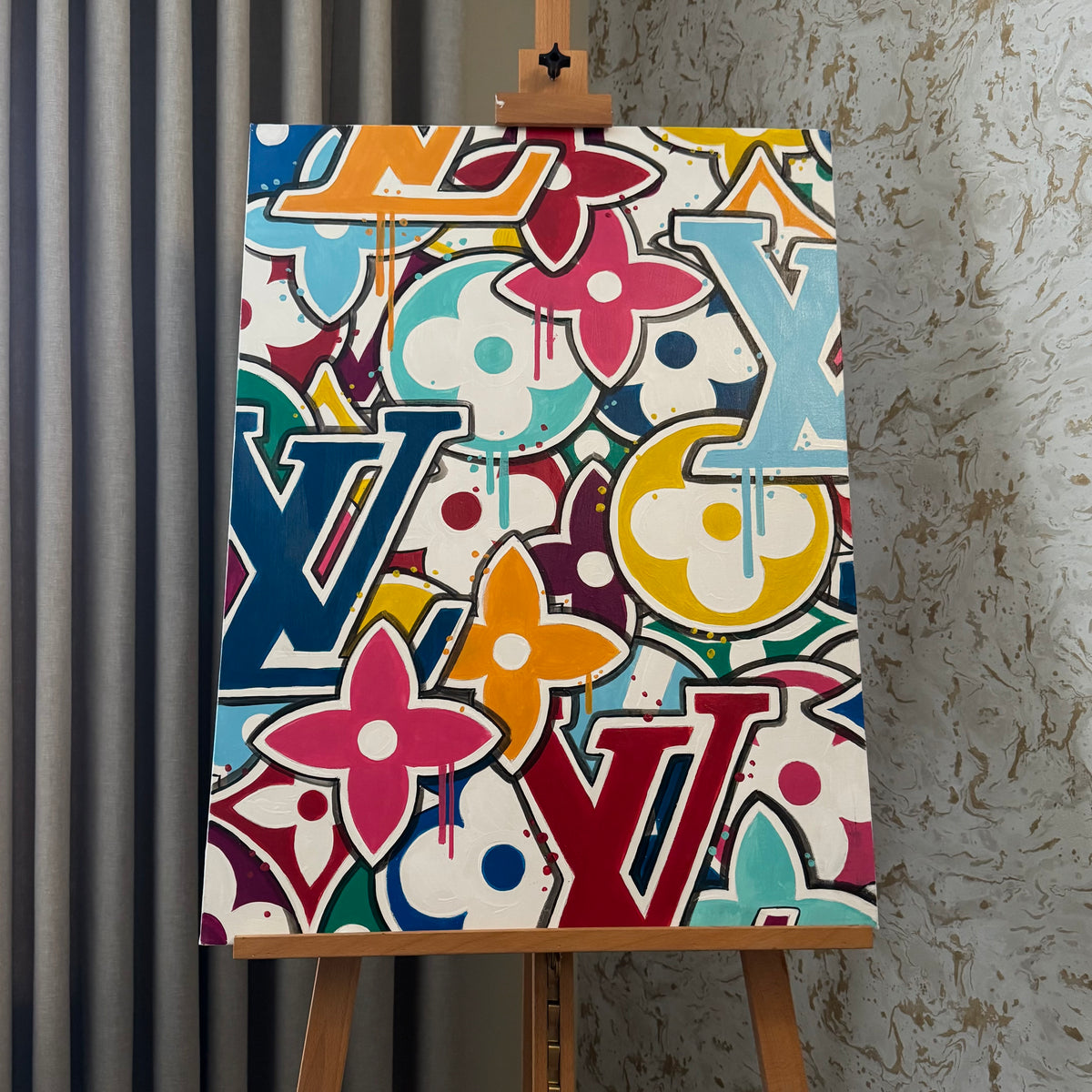 LV Pattern 1 of 1 Painting