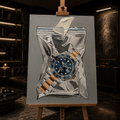 Bagged Bluesy 1 of 1 Painting