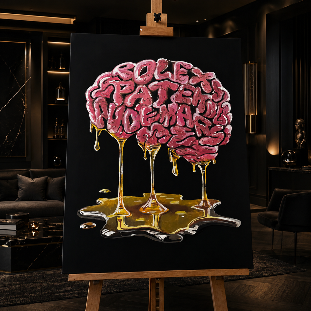 “Watches on the mind” 1 of 1 Painting